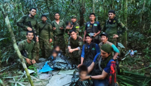 Children lost for 40 days in Colombian Amazon found alive