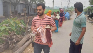 Baby stolen from Natore rescued in Kushtia