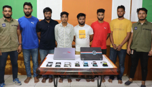 Six arrested in Dhaka over online scam
