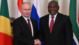 Ramaphosa tells Putin Ukraine war must be settled