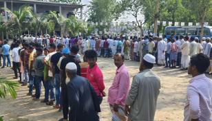 Voting underway in Rajshahi, Sylhet city polls