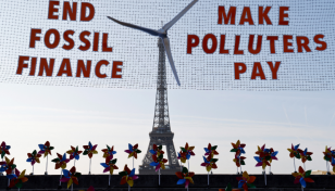 Macron for massive investment in climate emergency