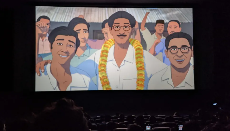 Animated film 'Mujib Bhai' premiers at Star Cineplex