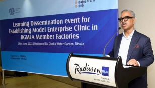 BGMEA to continue support for establishing Model Enterprise Clinics