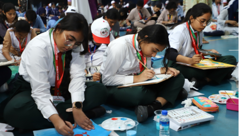 Bangla Olympiad for English medium, version students held