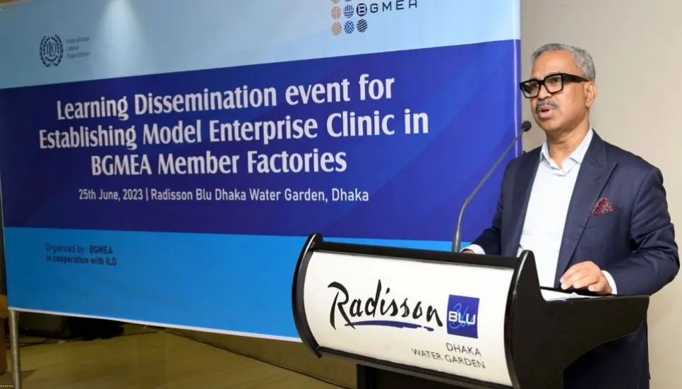 BGMEA to continue support for establishing Model Enterprise Clinics