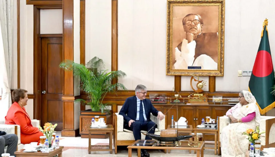 UN praises Bangladeshi peacekeepers at meeting with PM