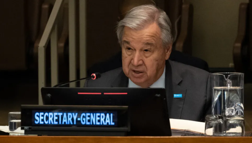 Guterres for ending drug abuse, illicit trafficking