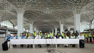 77.5% work of HSIA's 3rd terminal done: CAAB