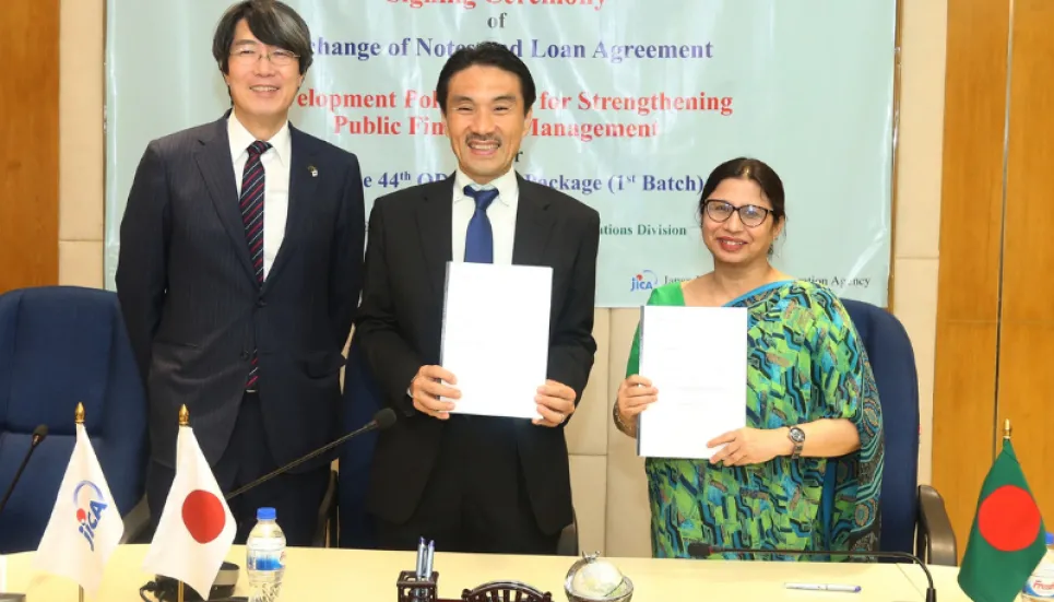 JICA inks Tk 2,273cr loan deal with ERD 