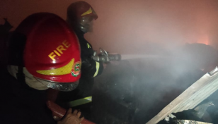 Gopibagh garage fire under control