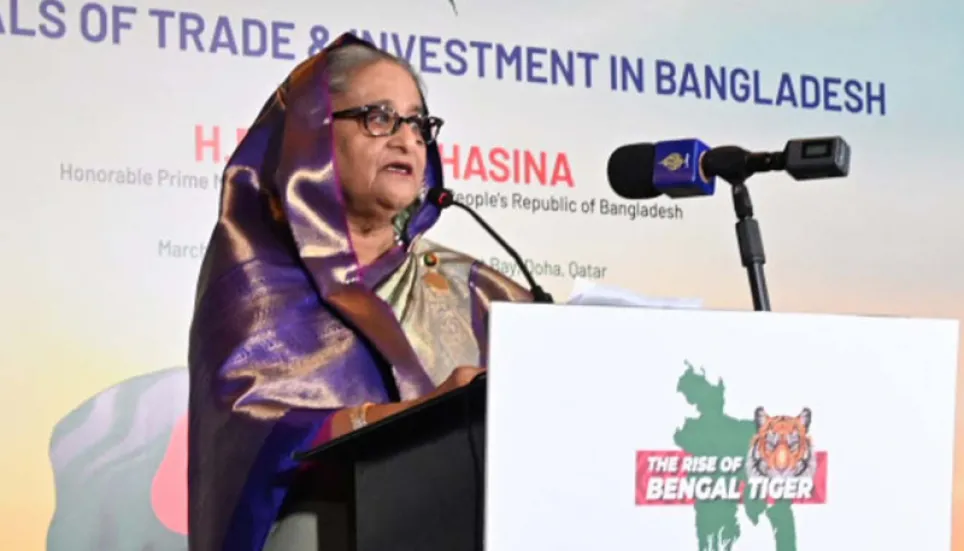 PM seeks Bangladesh-Qatar business forum