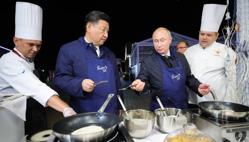 Putin congratulates Xi on new term