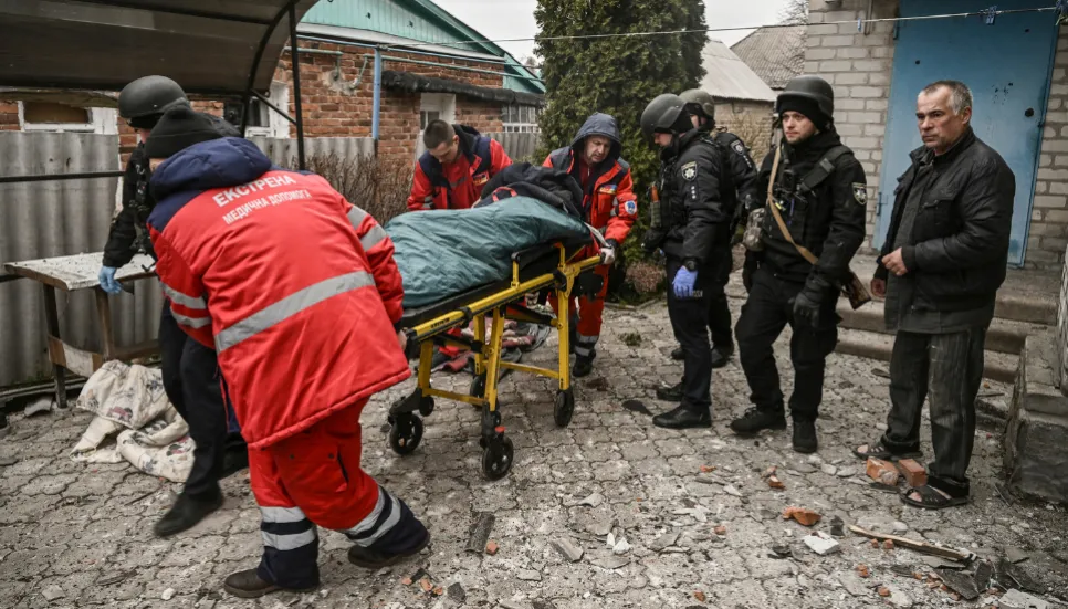 Two killed, 10 wounded in eastern Ukraine