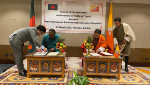 Bangladesh, Bhutan sign agreement on traffic movement in transit