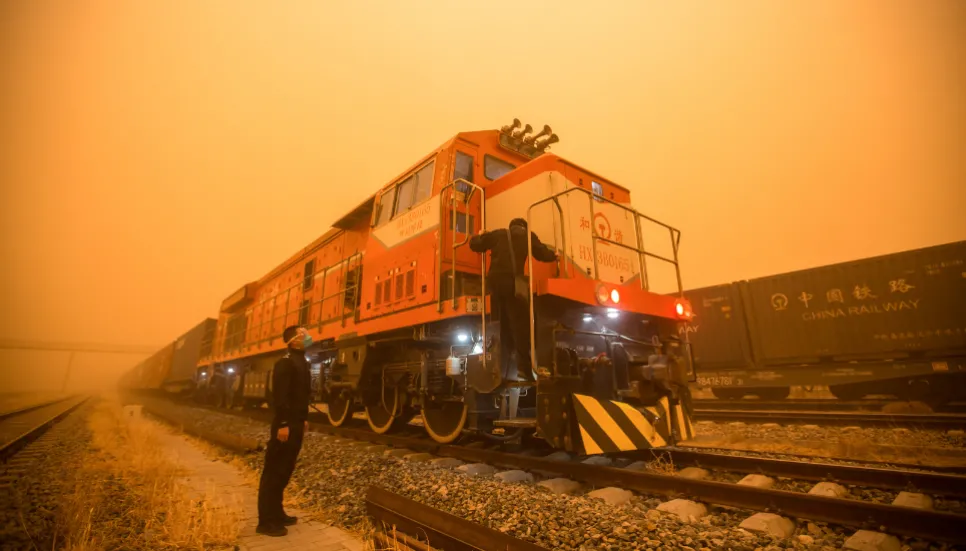 Dust storms cause air pollution spike across north China