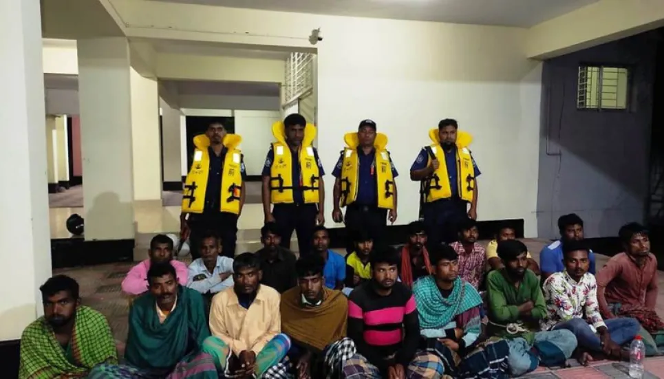 27 fishermen arrested in Chandpur