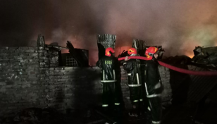 Fire in Dhaka’s Kaptan Bazar doused