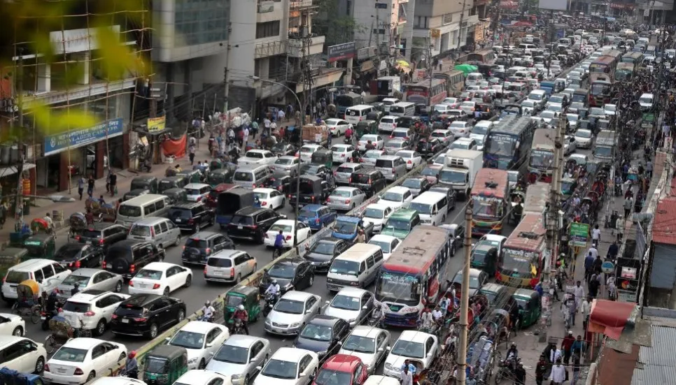 In Pictures: Gridlock on first work day of Ramadan