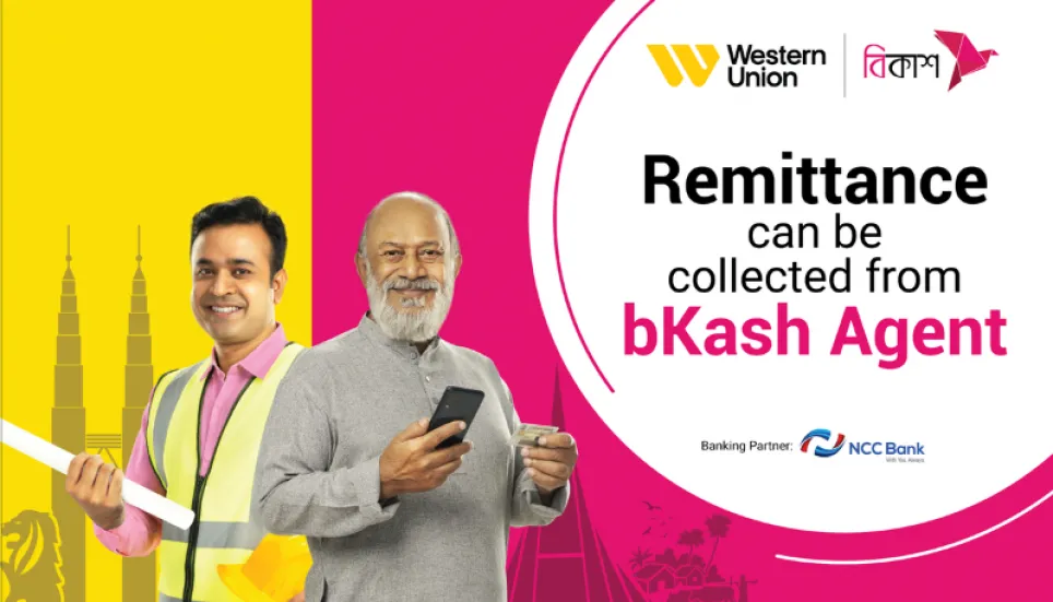 Western Union transfers now in bKash points The Business Post