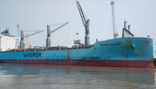 Mongla Port sees 8-metre depth foreign ship