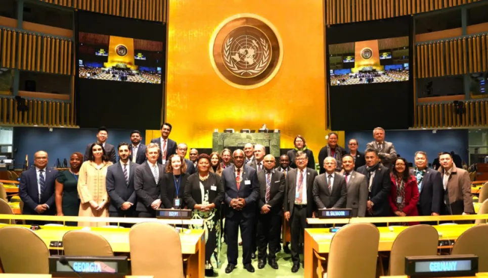 UNGA adopts historic resolution to advance climate justice