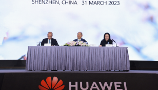 Huawei reports huge drop in profits