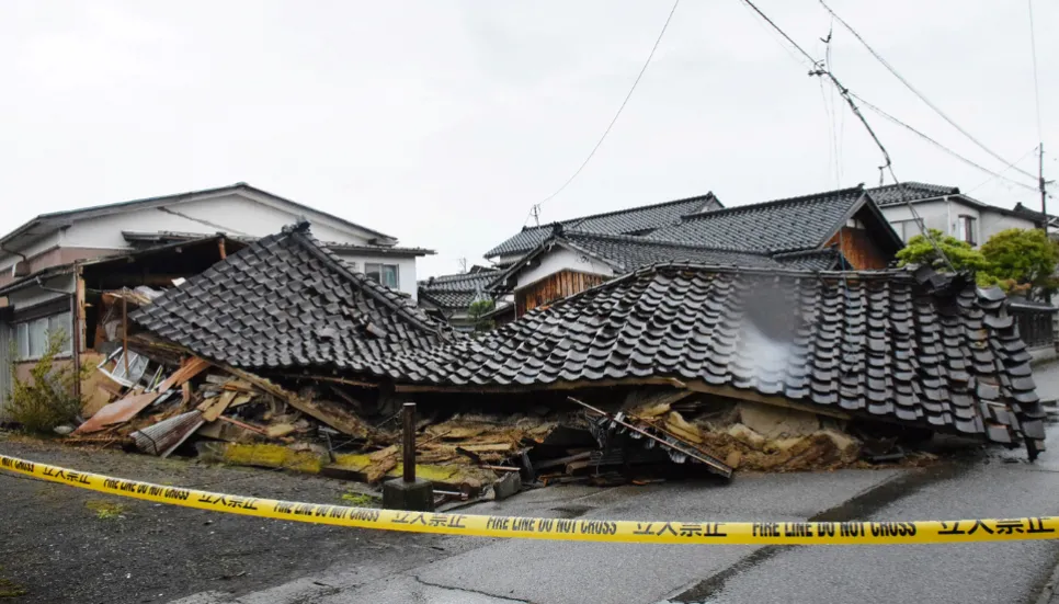 50 aftershocks shake Japan after quake kills one