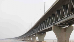 Auto-rickshaw driver jumps off Padma Bridge