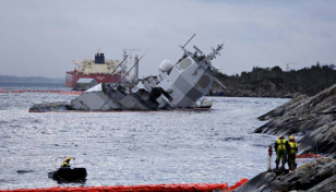 Naval officer guilty in 2018 Norway frigate collision