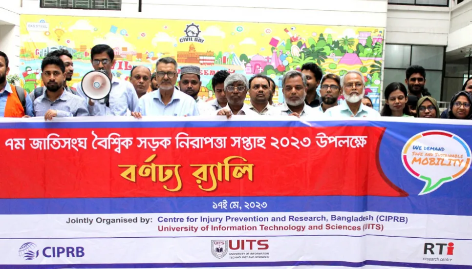 UITS observes 7th Global road safety week