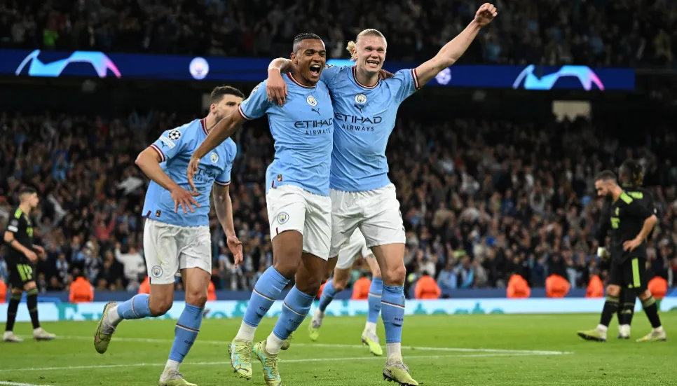 Man City hit Real Madrid for four to reach Champions League final