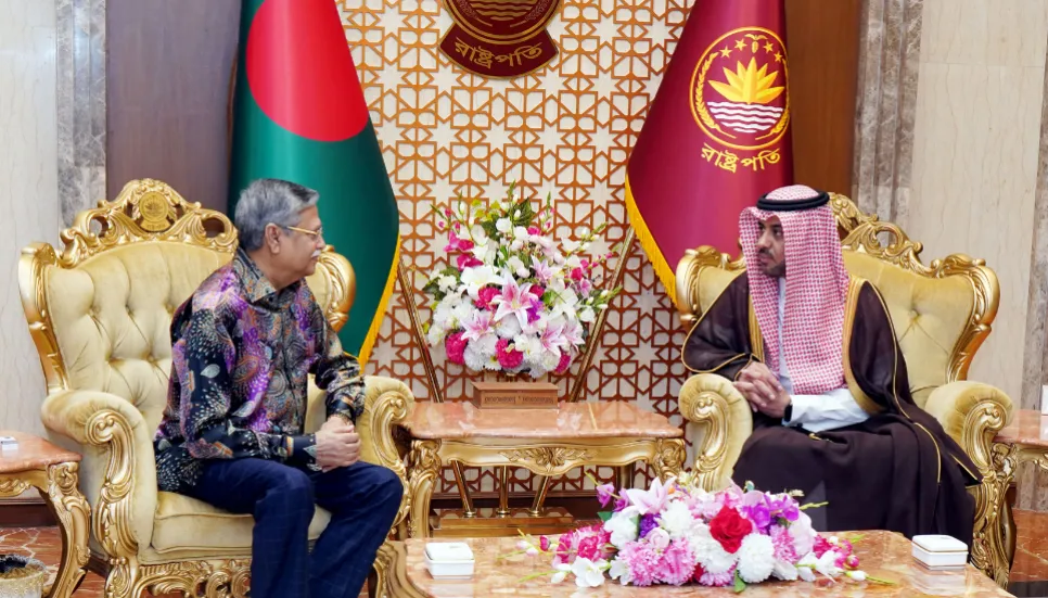 KSA-Bangladesh ties very good: President