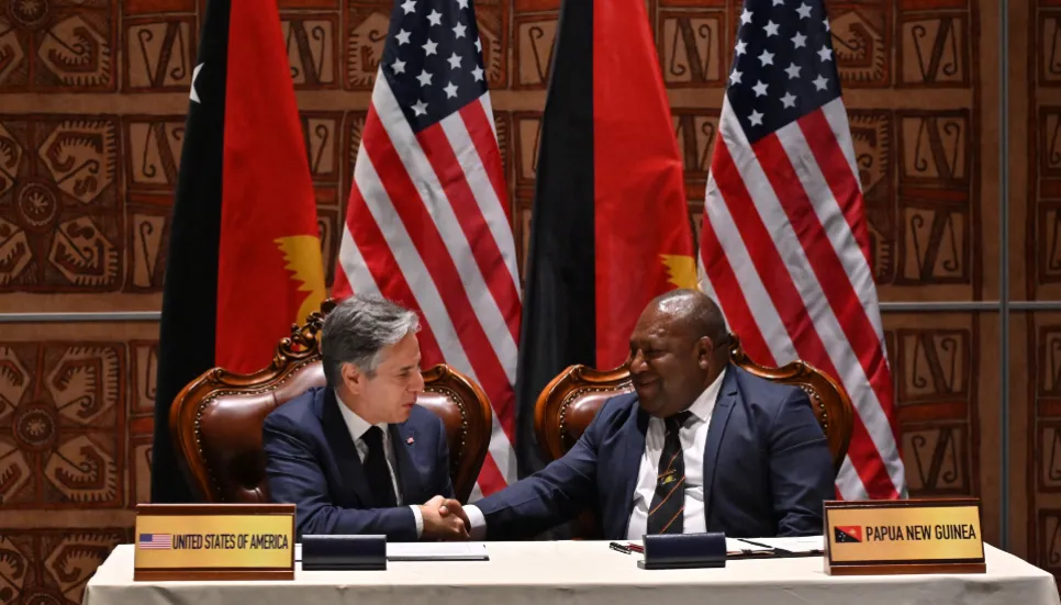 Papua New Guinea, US sign security pact with eye on China