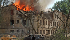Russia strikes Ukraine medical facility