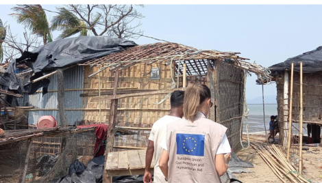 EU releases €2.5m to support those affected by Cyclone Mocha