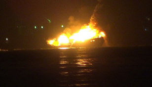 Fire injures three on board lighter vessel in Patenga