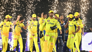 CSK opt to bowl against GT in IPL final 