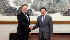 Musk talks 'new energy vehicles' during China visit