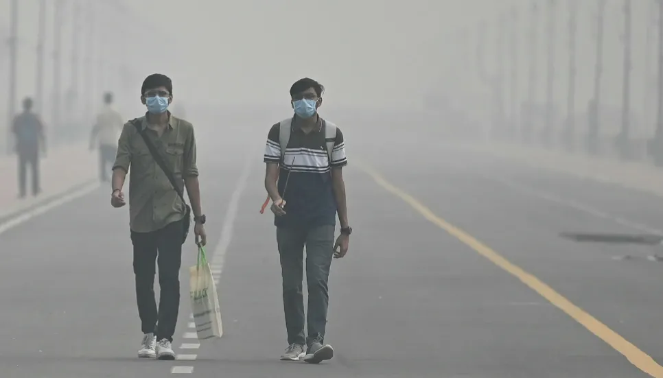 Smog-ridden New Delhi extends schools shutdown