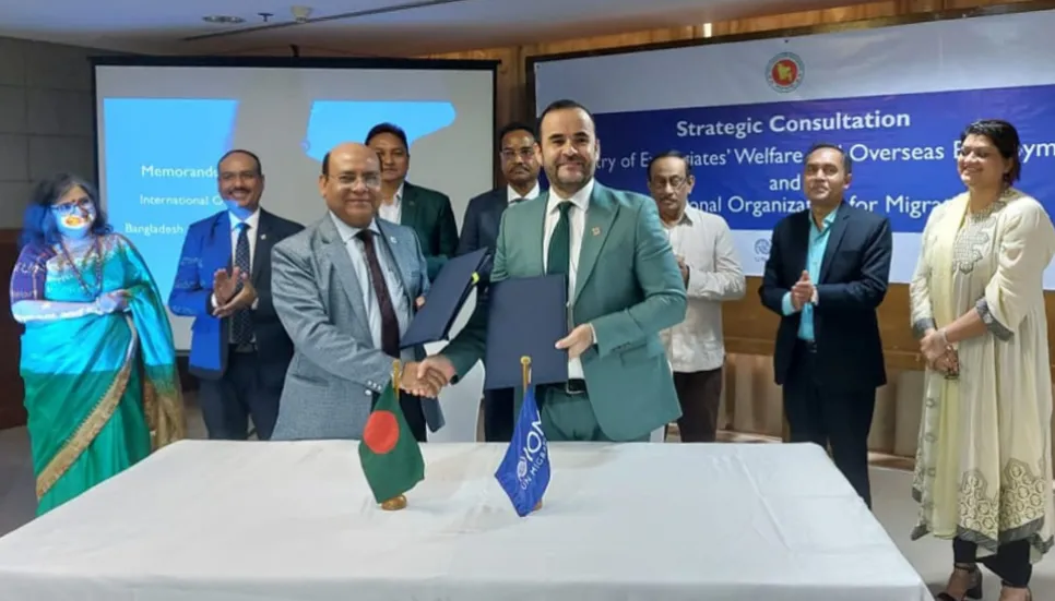 Bangladesh sign MoU on enhancing migration management