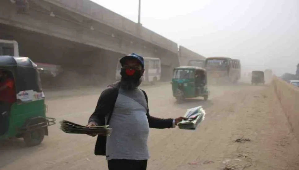 Dhaka’s air 2nd worst in the world Saturday morning