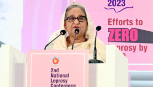 PM vows to make leprosy free Bangladesh by 2030