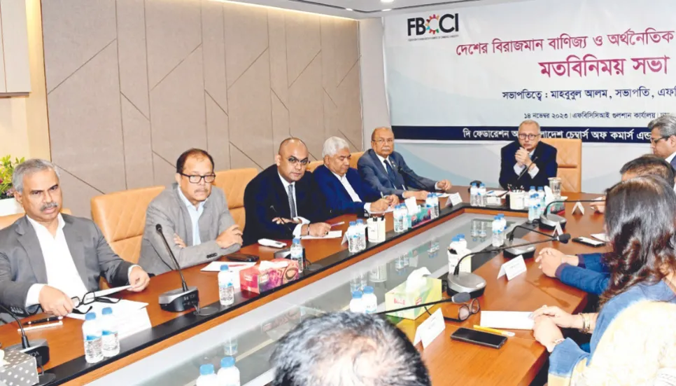 FBCCI urges parties to avoid violence for economy's sake