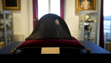 Napoleon’s hat sold for $2.1m at an auction