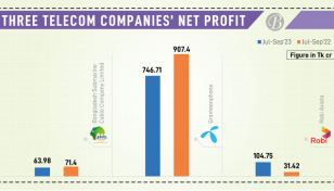 GP, BSCCL net profits fall, Robi climbs 233%