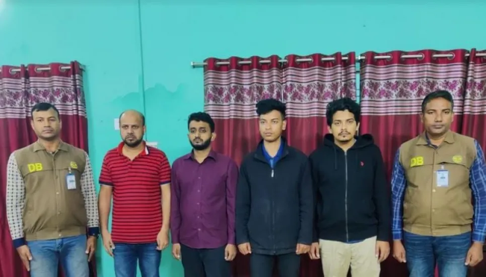 4 'Hizb ut-Tahrir' men held in Khulna