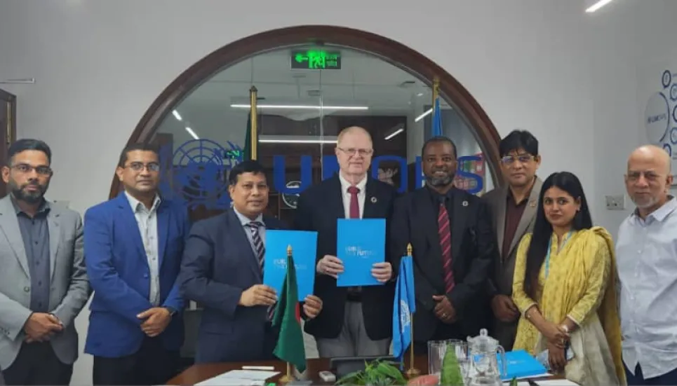 ICT Division, UNOPS ink MoU for future collaboration