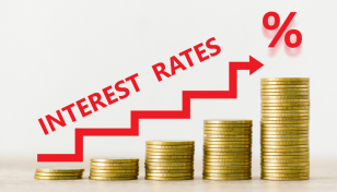 April interest rate 13.55%, 1% addl for consumer loans