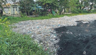 Western plastic waste dumped in Myanmar